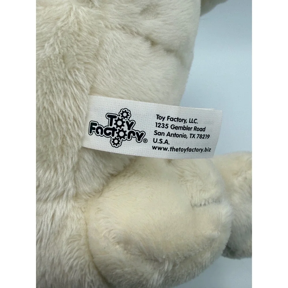 Toy Factory Pickles Pug Plush 10 Inch Cream New Stuffed Animal Dog Toy Paradise